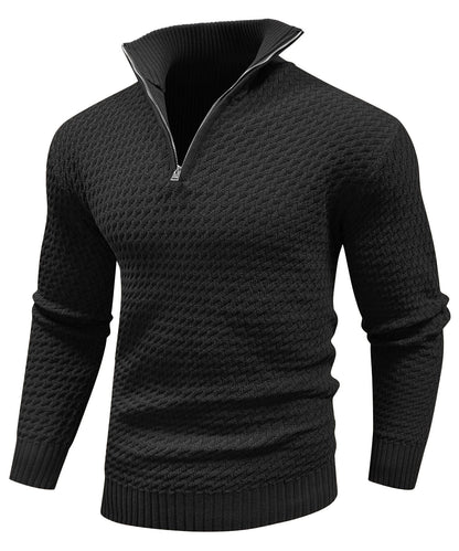 ALBI | Jersey de cuello alto con cremallera