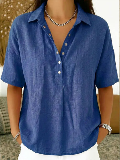 ALBI | Blusa con cuello de botones