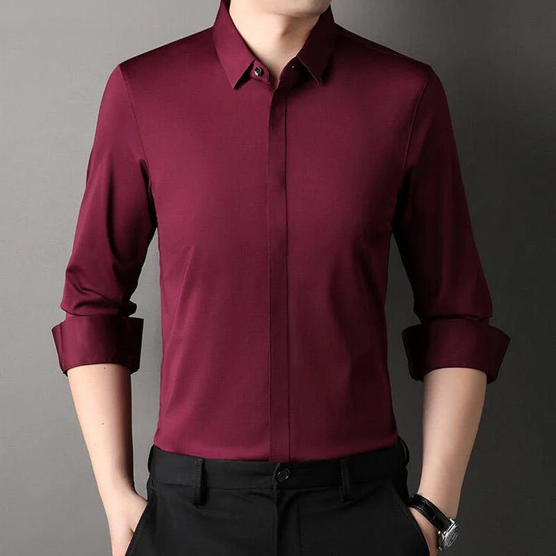 Camisa elástica que no se arruga ALBI - Camisas - imagen 12