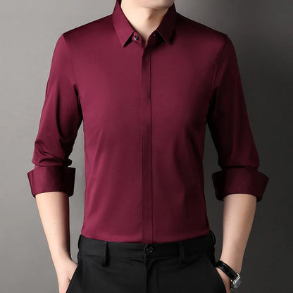 ALBI | Camisa elástica que no se arruga