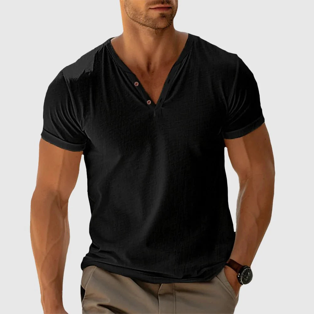 Camiseta informal ajustada ALBI - Camisetas de manga corta - vista trasera