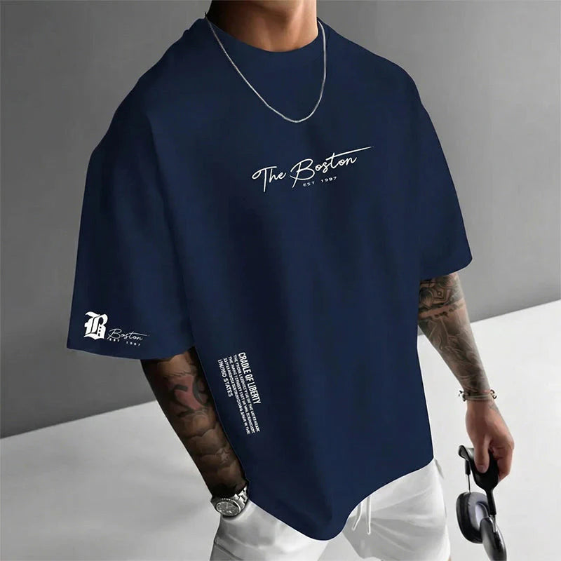 Camiseta urbana oversize con estampado gráfico ALBI - Camisetas de manga corta - imagen 12