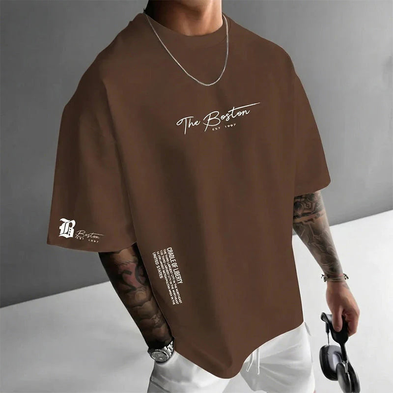 Camiseta urbana oversize con estampado gráfico ALBI - Camisetas de manga corta - imagen 13