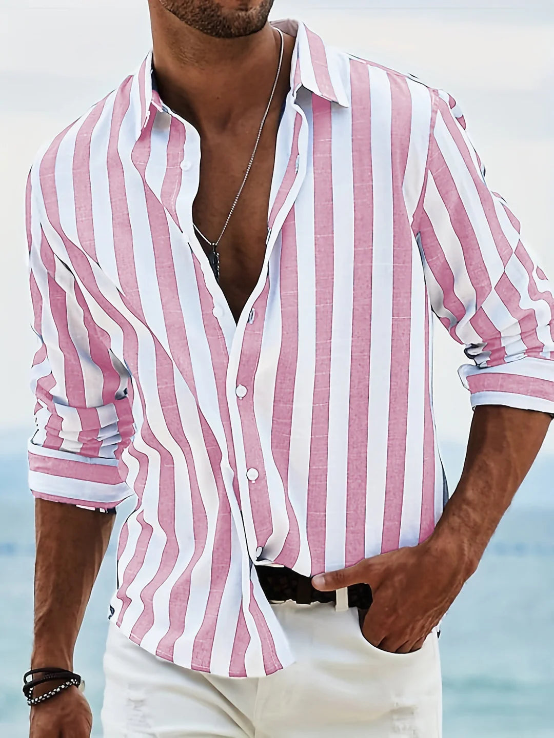 Camisa a rayas ALBI - imagen 9