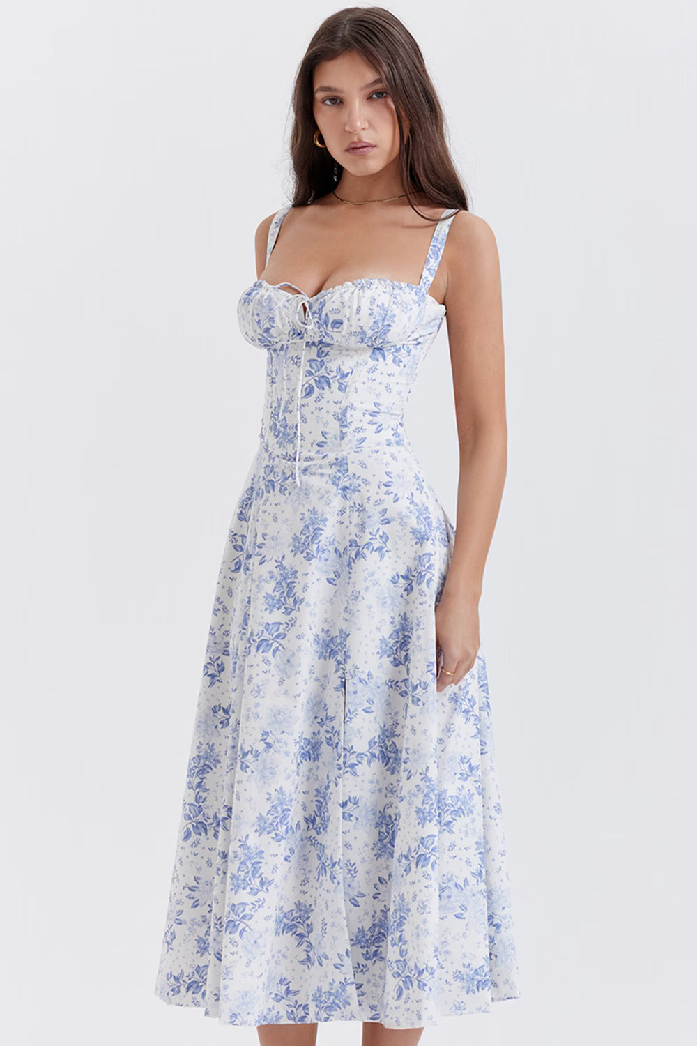 Vestido de verano ALBI - Vestidos - detalle de tejido