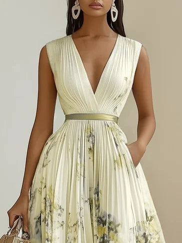 Elegante vestido con estampado floral ALBI - Vestidos - imagen 11