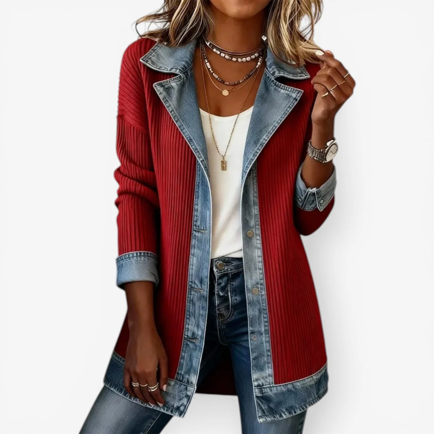Chaqueta vaquera casual ALBI - Cazadoras vaqueras - imagen 11