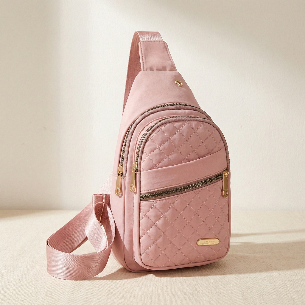 Bolso bandolera – Ligero y elegante ALBI - Bolsos bandolera - color rosa - vista de conjunto