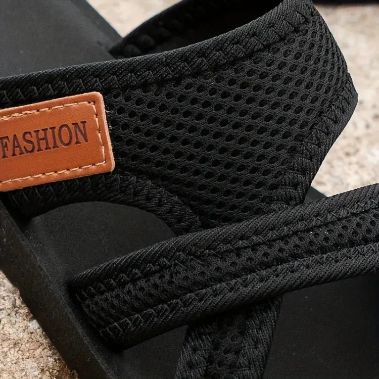 Sandalias ortopédicas cómodas ALBI - puesto en modelo