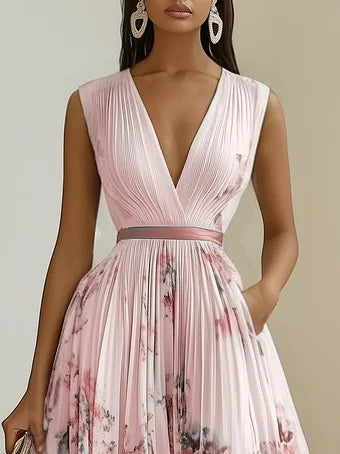 Elegante vestido con estampado floral ALBI - Vestidos - imagen 9