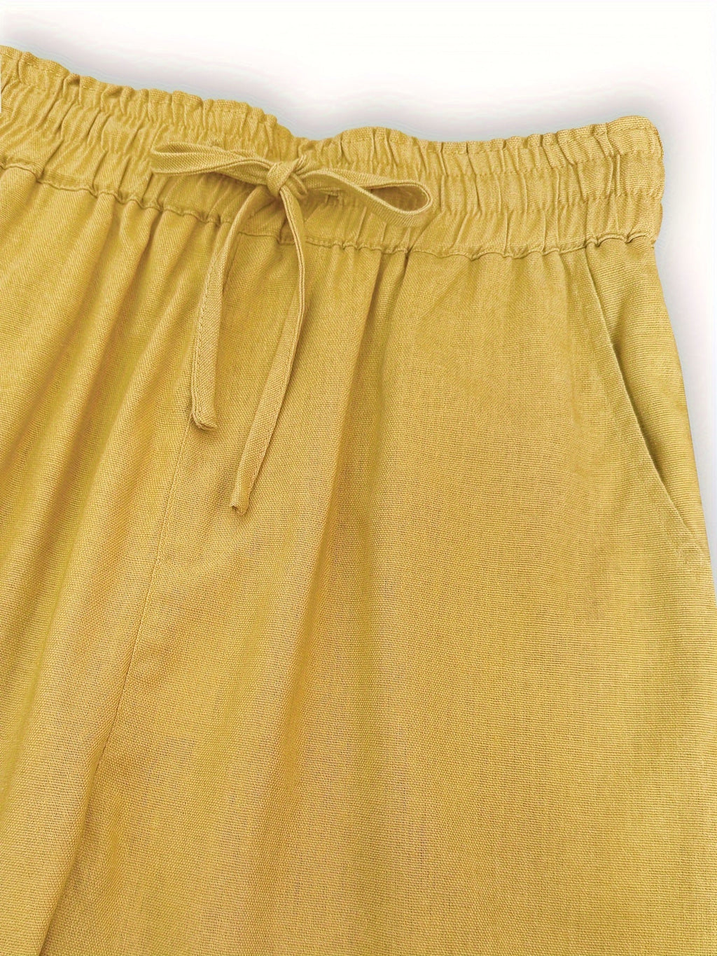 ALBI | Pantalones de lino de cintura alta: ligeros y transpirables