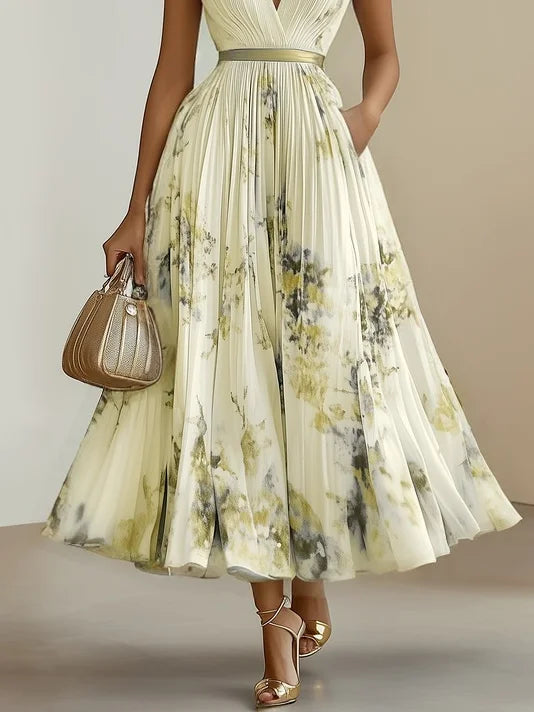 Elegante vestido con estampado floral ALBI - Vestidos - imagen 12