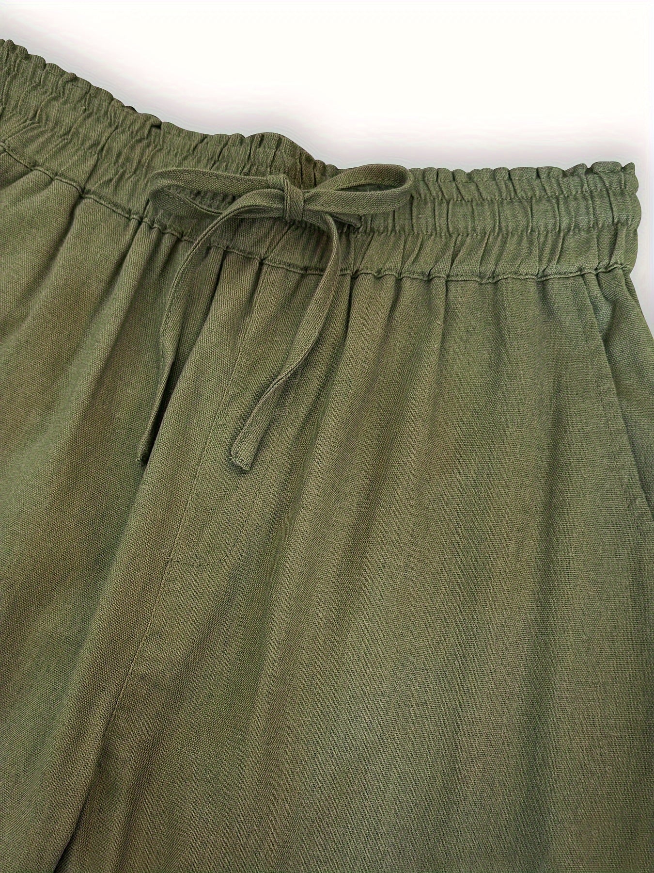 ALBI | Pantalones de lino de cintura alta: ligeros y transpirables