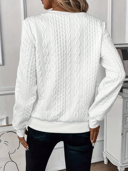 ALBI | Elegante jersey de punto con cremallera
