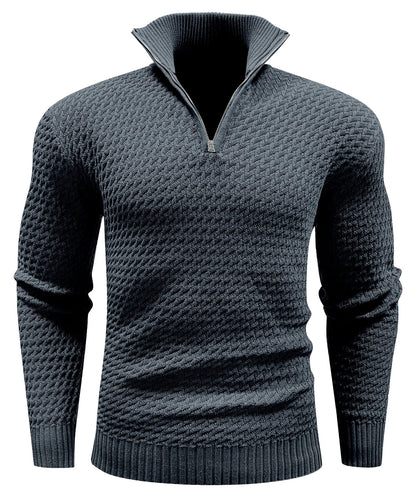 ALBI | Jersey de cuello alto con cremallera