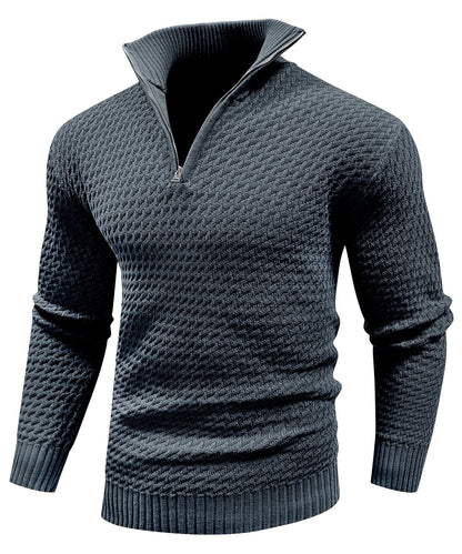ALBI | Jersey de cuello alto con cremallera