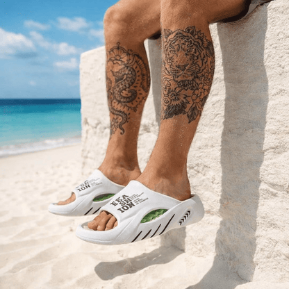ALBI | Chanclas cómodas abiertas
