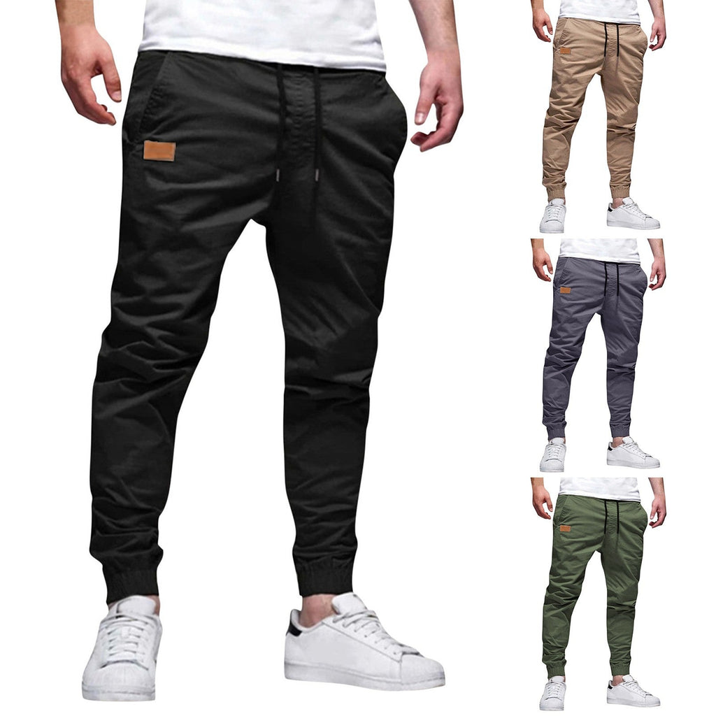 Pantalones casuales rectos con tejido elástico ALBI - imagen 10
