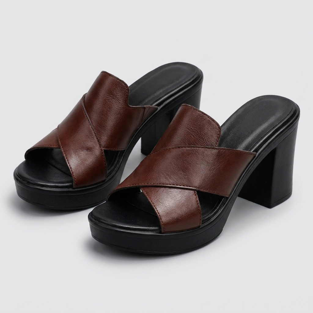Sandalias elegantes ALBI - puesto en modelo
