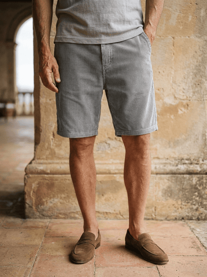 ALBI | Pantalones cortos de pana de lujo para el verano