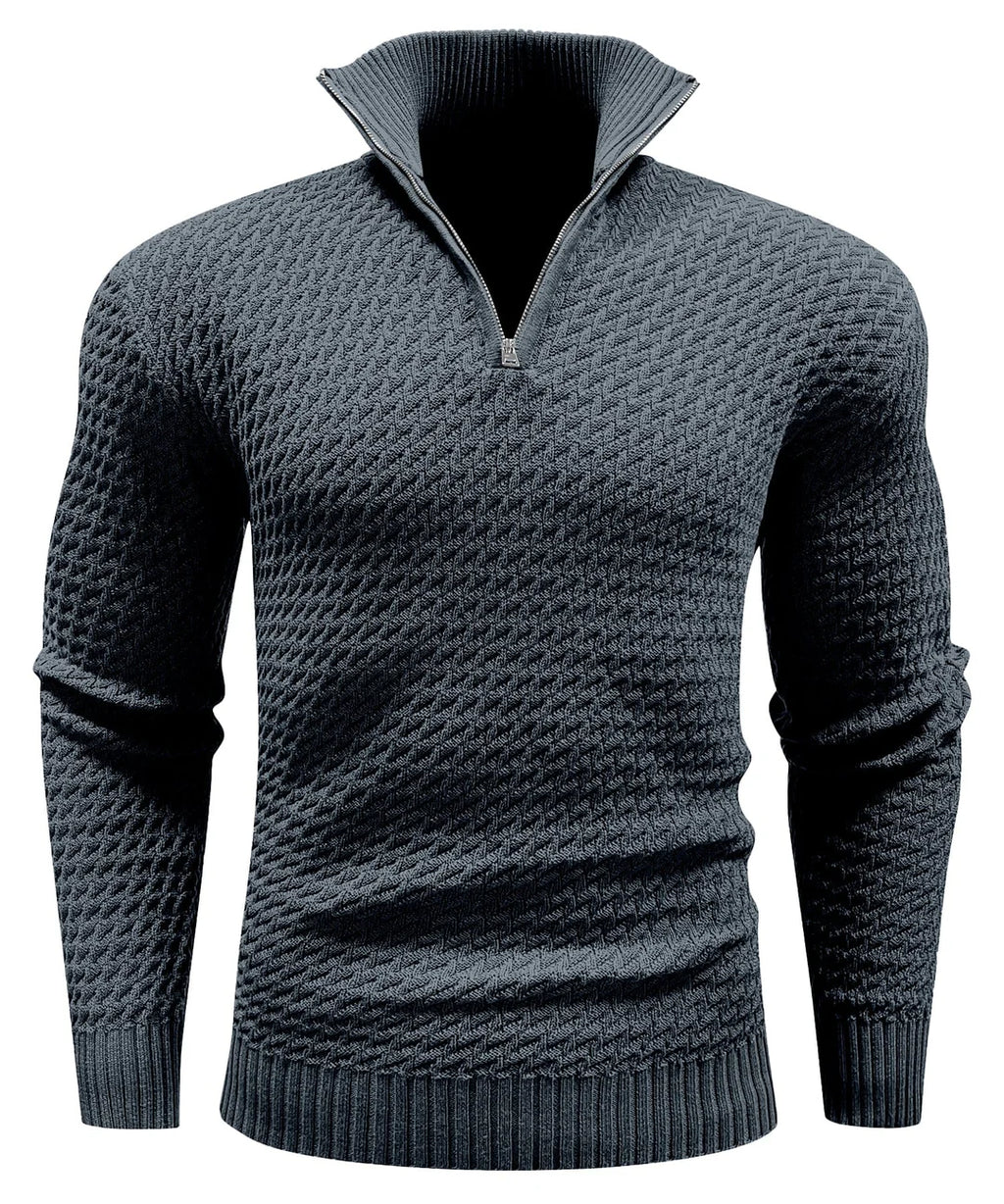 Jersey de cuello alto con cremallera ALBI - imagen 16
