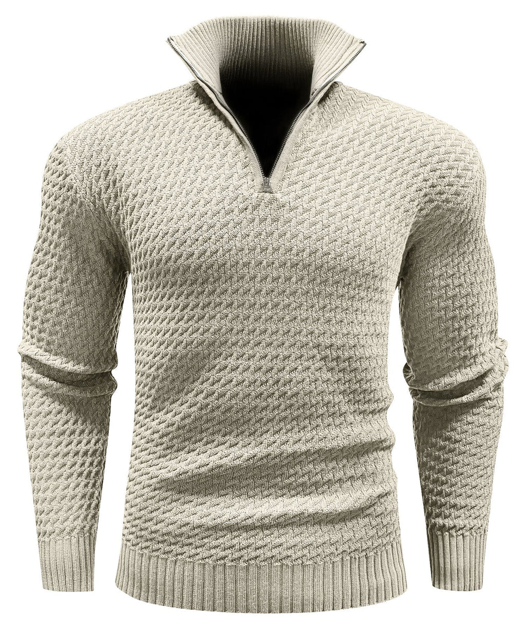 Jersey de cuello alto con cremallera ALBI - imagen 17