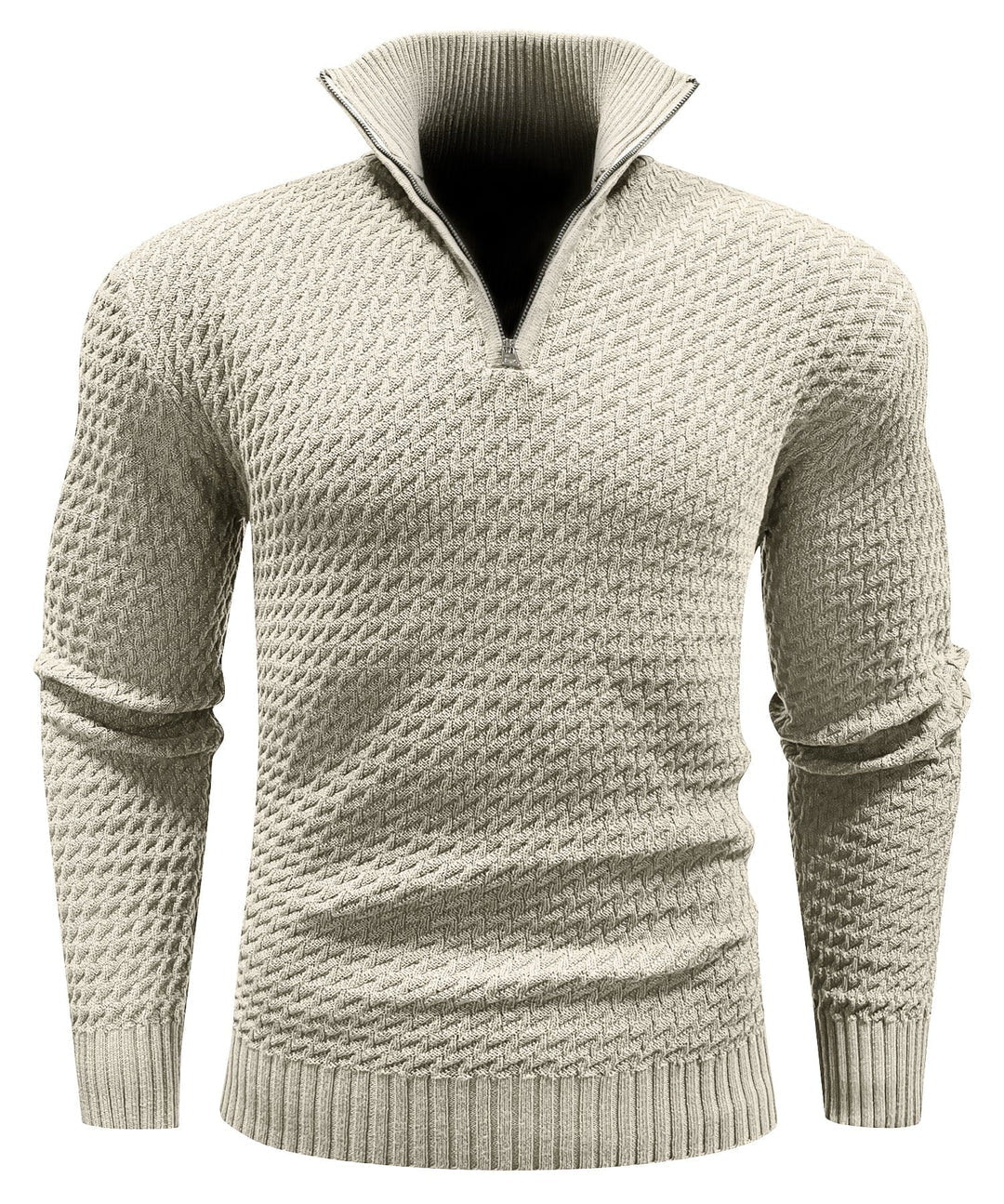 Jersey de cuello alto con cremallera ALBI - imagen 17