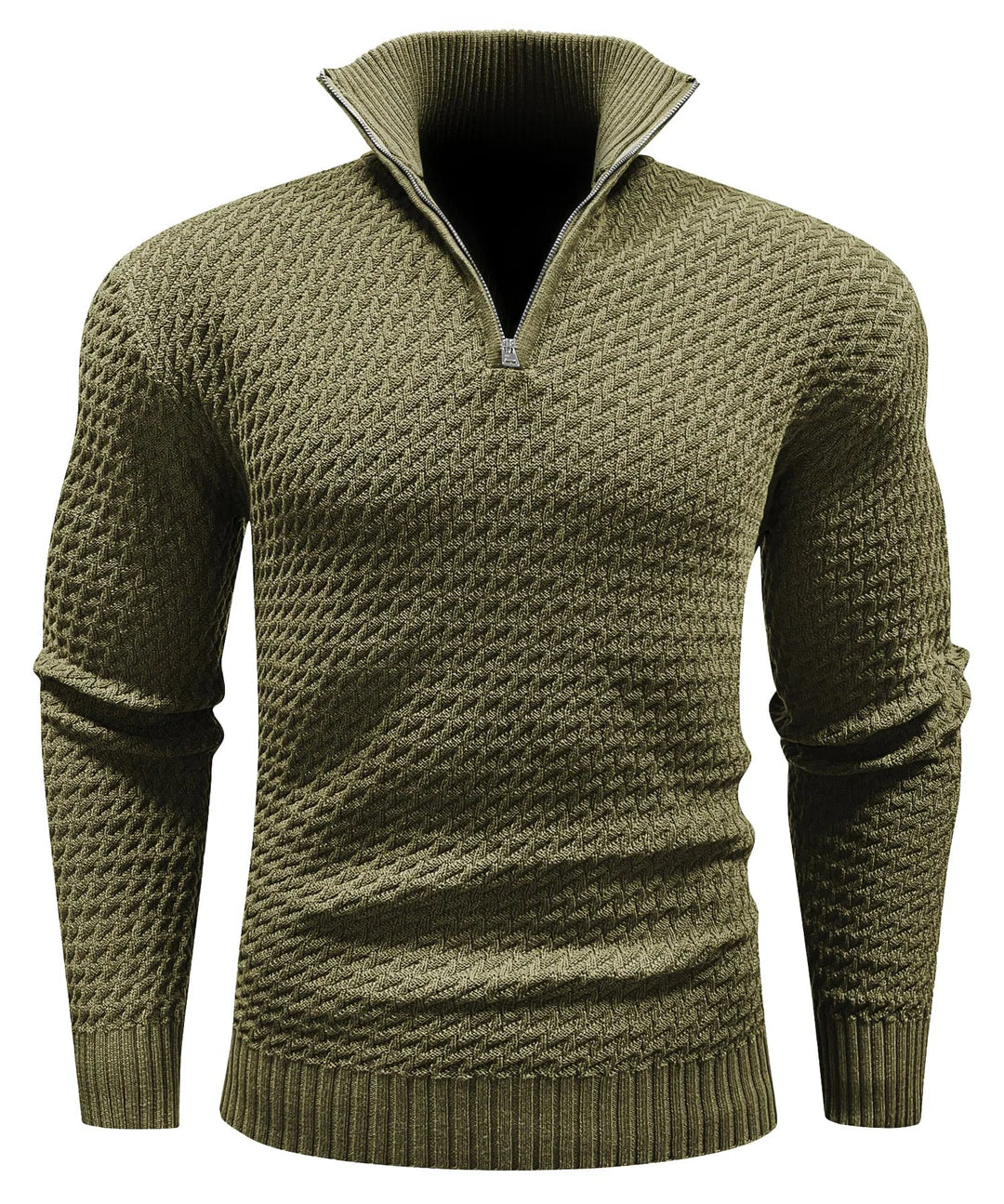 Jersey de cuello alto con cremallera ALBI - imagen 18