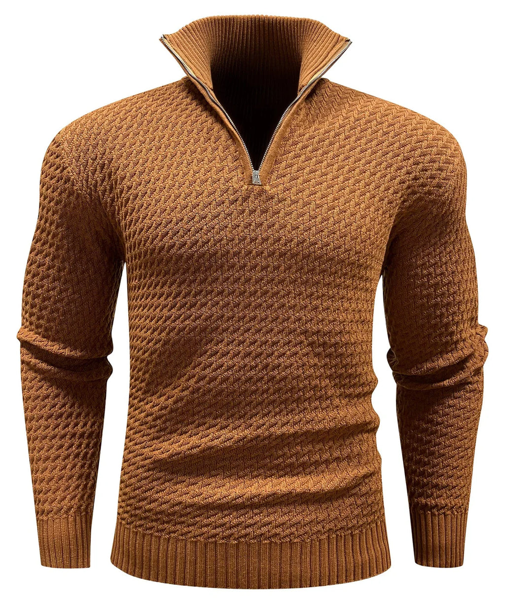 Jersey de cuello alto con cremallera ALBI - imagen 19