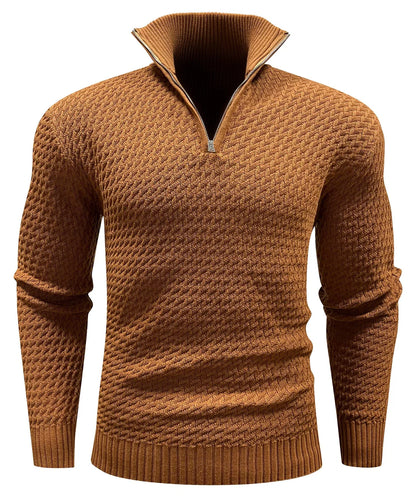 ALBI | Jersey de cuello alto con cremallera