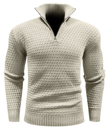 ALBI | Jersey de cuello alto con cremallera