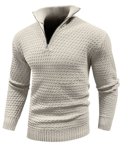 ALBI | Jersey de cuello alto con cremallera