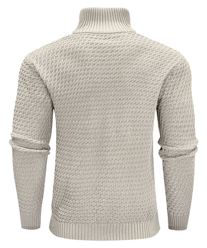 ALBI | Jersey de cuello alto con cremallera