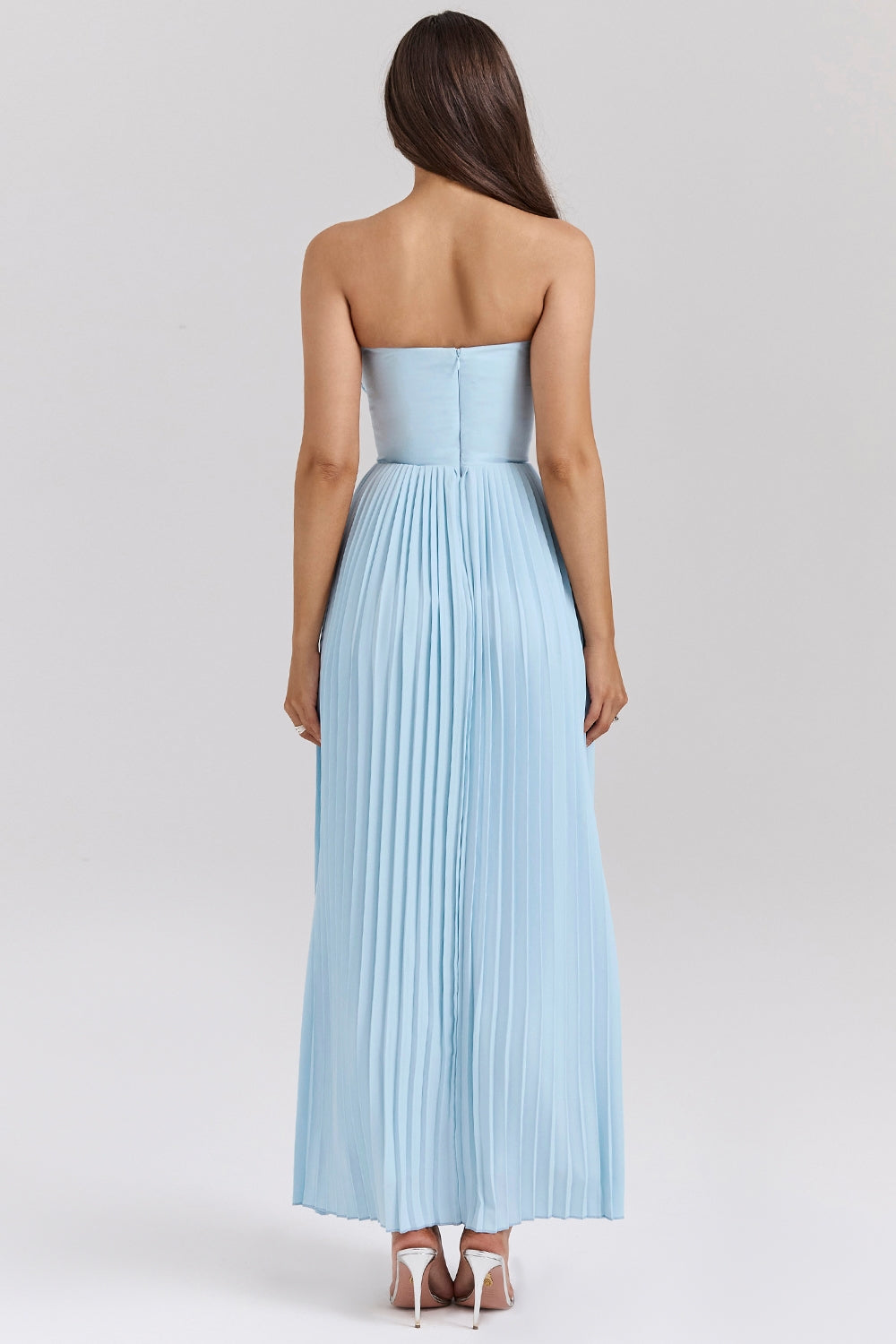 Lujoso vestido largo con una caída suave ALBI - Vestidos - imagen 9