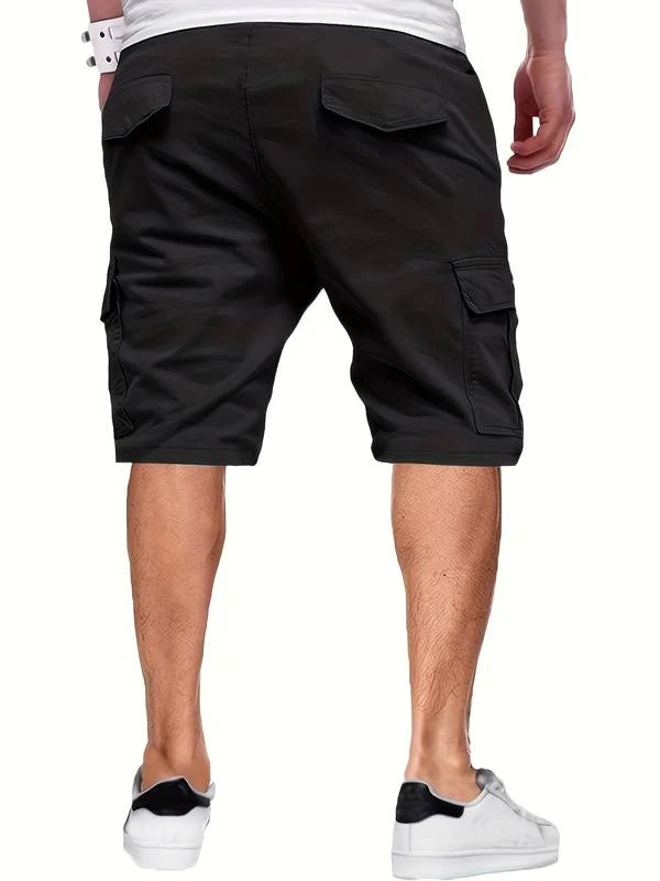 Pantalones cortos cargo de hombre ALBI - Pantalones cortos tipo cargo - imagen 16