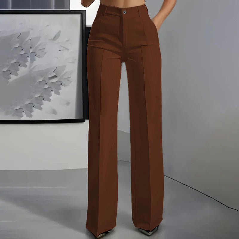 Pantalones de vestir de cintura alta para mujer ALBI - imagen 15