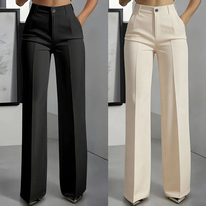 ALBI | Pantalones de vestir de cintura alta para mujer
