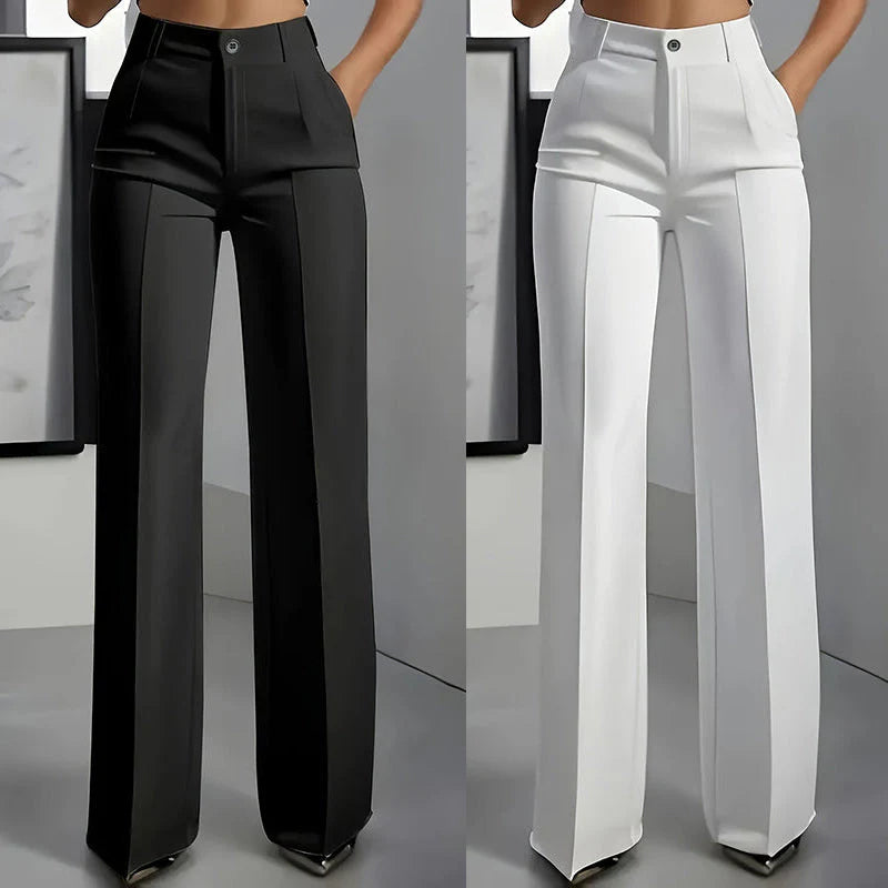 Pantalones de vestir de cintura alta para mujer ALBI - imagen 17