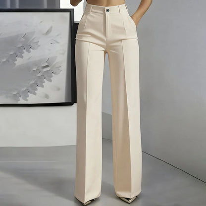 ALBI | Pantalones de vestir de cintura alta para mujer