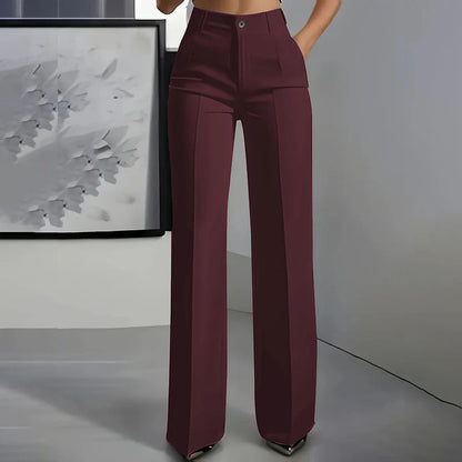 ALBI | Pantalones de vestir de cintura alta para mujer