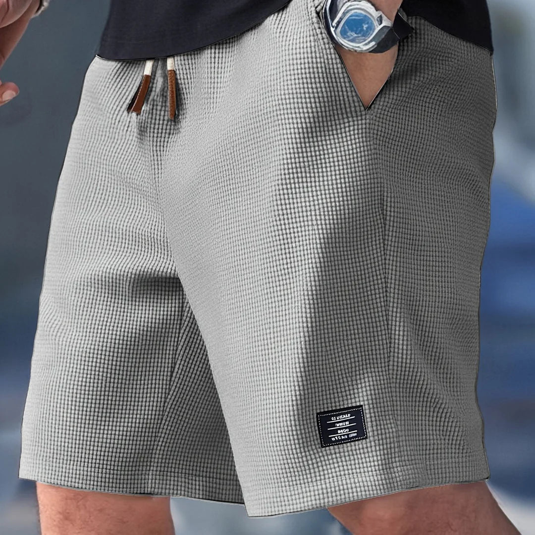 Pantalones cortos ligeros de verano ALBI - vista trasera