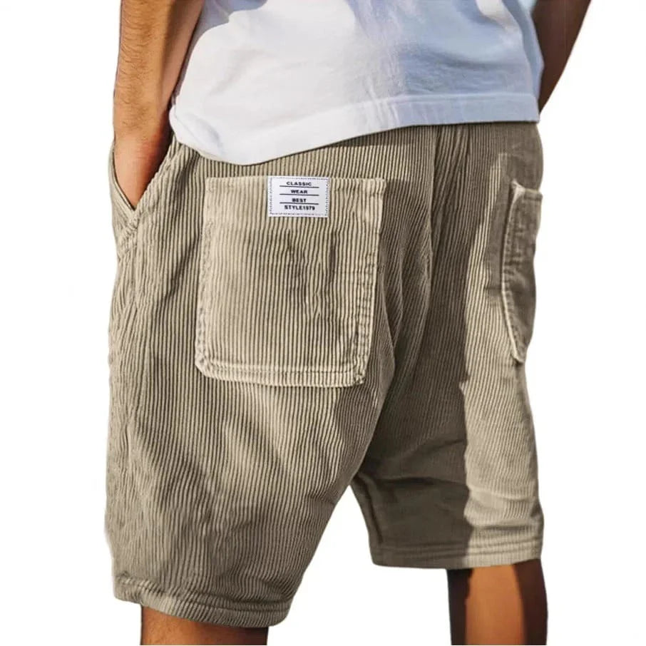Pantalones cortos de pana de lujo para el verano ALBI - imagen 9