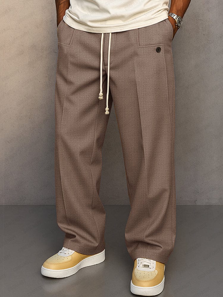 Pantalones de chándal modernos de corte recto ALBI - imagen 14