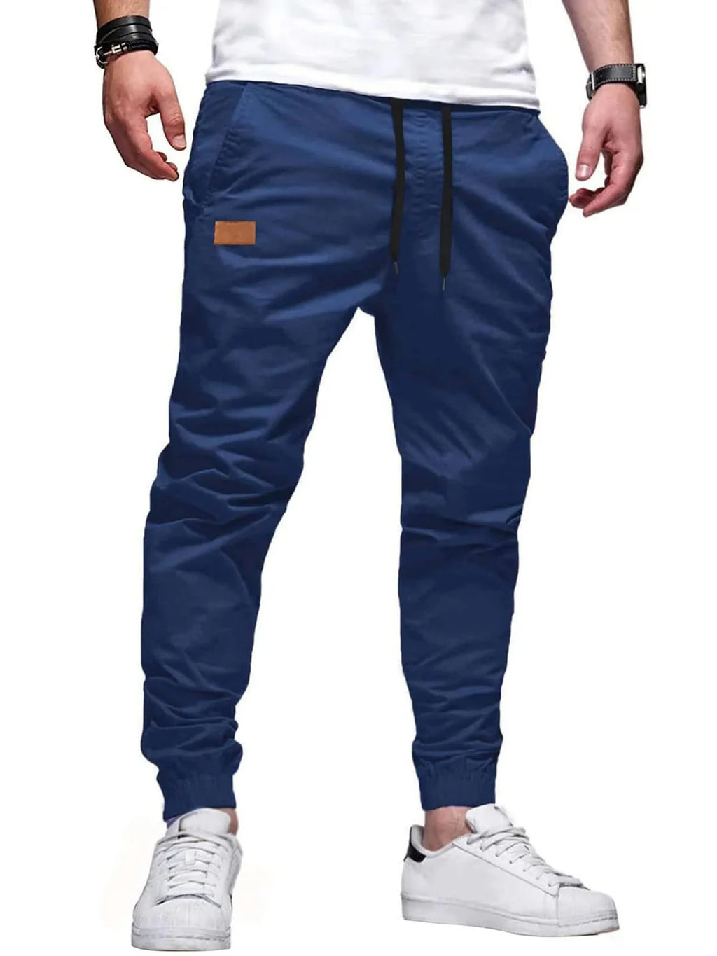 Pantalones casuales rectos con tejido elástico ALBI - imagen 16
