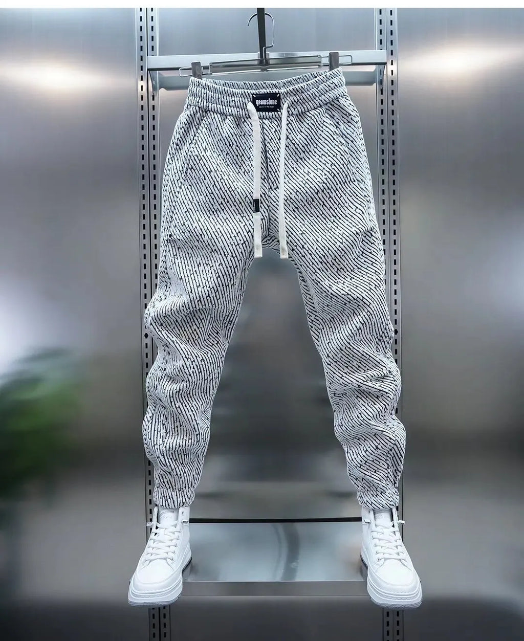 Pantalones de chándal ajustados con cintura elástica ALBI - imagen 10