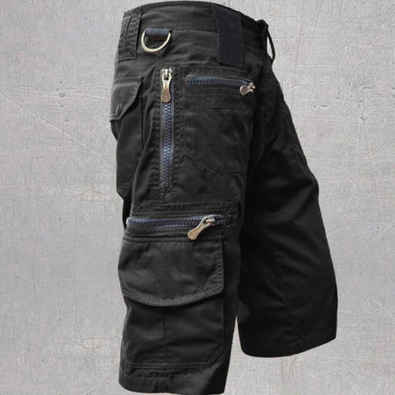 Pantalones cortos prácticos para hombre ALBI - vista de conjunto