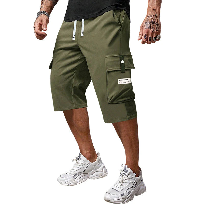 Pantalones cargo con cordón ALBI - Pantalones cortos tipo cargo - imagen 13