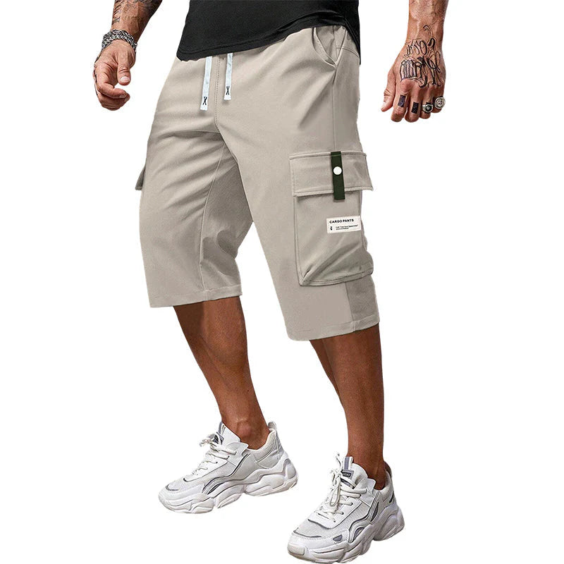 Pantalones cargo con cordón ALBI - Pantalones cortos tipo cargo - imagen 14