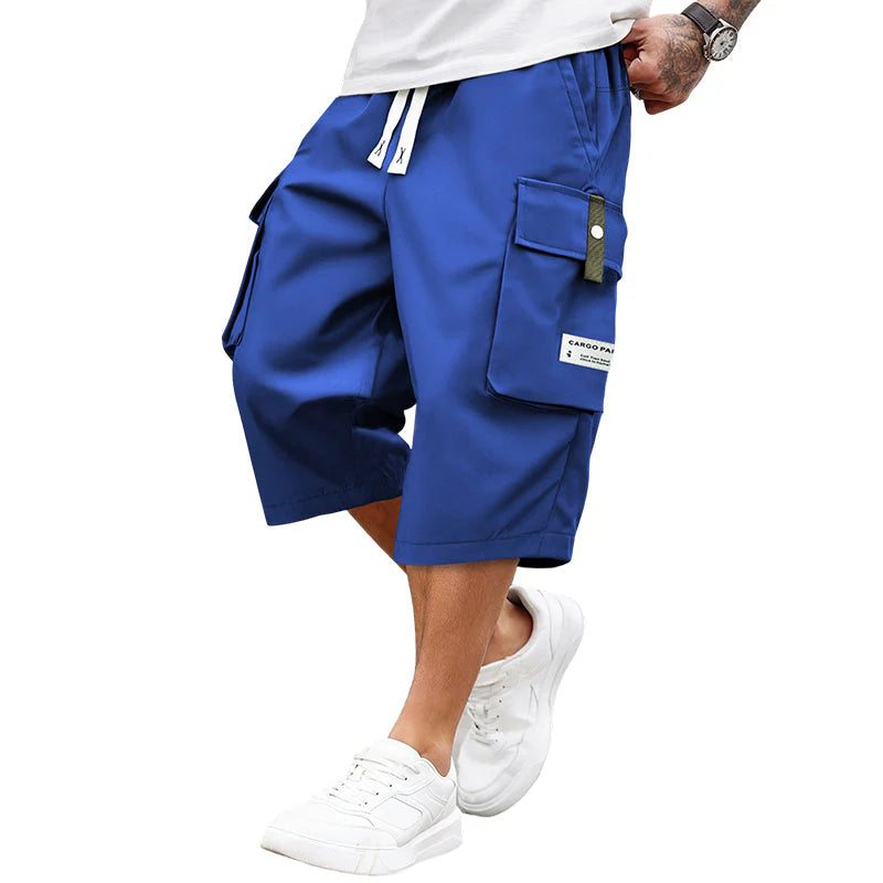 Pantalones cargo con cordón ALBI - Pantalones cortos tipo cargo - imagen 16