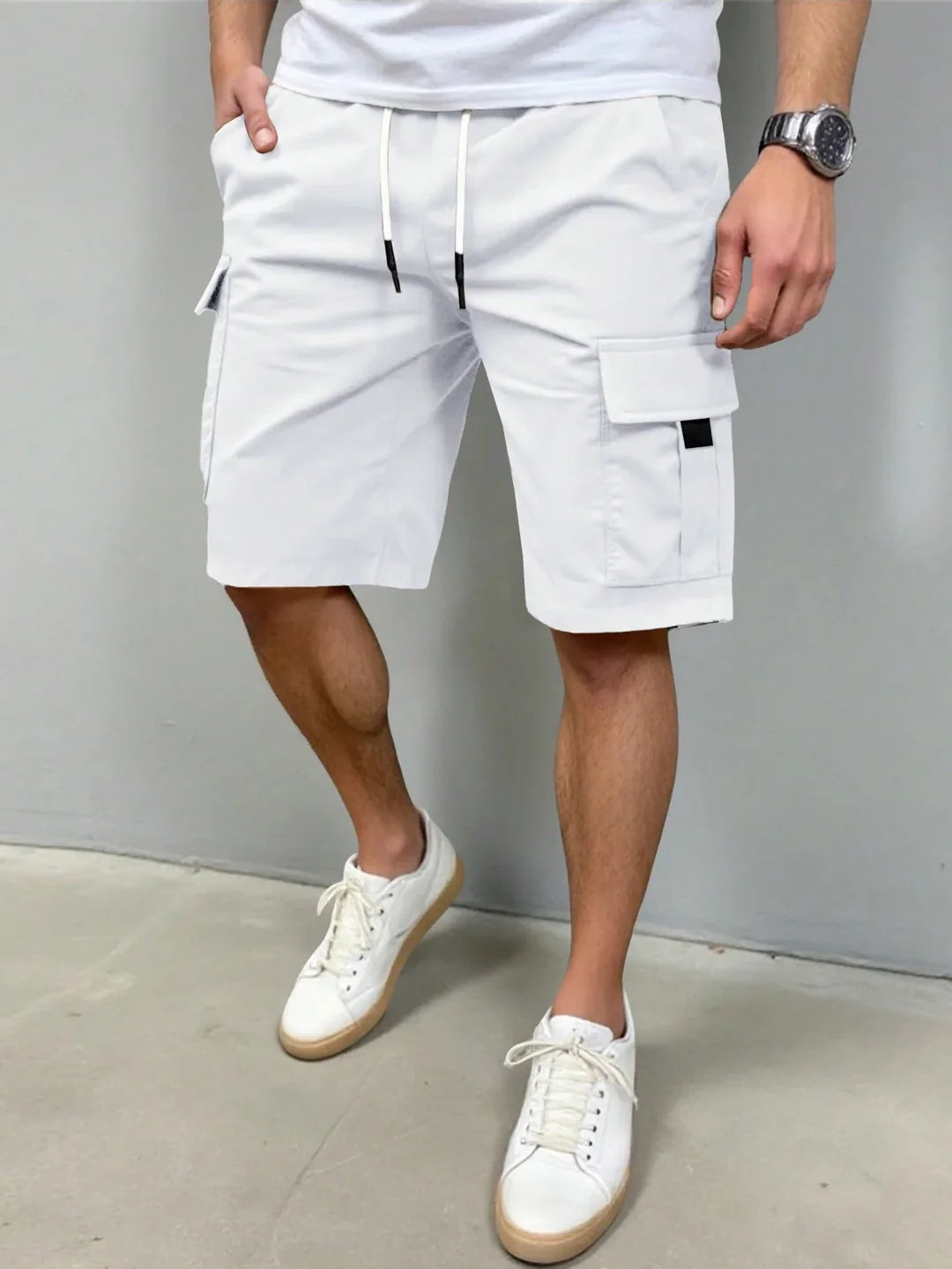 ALBI | Pantalones cortos tipo cargo
